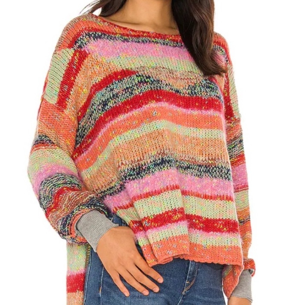 Free People String Lights Pullover, XS